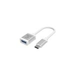 COMSOL ADAPTER USBC MALE TO USBA 30 FEMALE WHITE