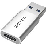 COMSOL ADAPTER USBA TO USBC SILVER