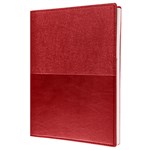 COLLINS VANESSA NOTEBOOK WIRO BOUND A5 RULED RED