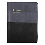 COLLINS 2026 VANESSA A5D2U99 DIARY A5 DAY TO PAGE 2TONE BLACK
