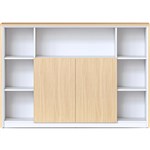 RAPIDLINE CASA SHELVING AND STORAGE UNIT 1800 X 1250H X 400MM