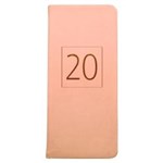 DIARY 2020 CUMBERLAND SLIM ESSEX PU FASHION CASEBOUND WTV PEACH