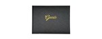 CUMBERLAND GUEST BOOK PU COVER 265 X 195MM BLACK