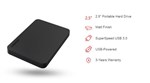 TOSHIBA 4TB CANVIO BASIC USB 30 PORTABLE HARD DRIVE BLACK