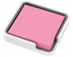 NOTES PUP DISPENSER POSTIT 76X76MM ED654W STACKABLE WHITE