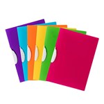 MARBIG SUMMER COLOUR SWING CLIP REPORT COVER A4 ASSORTED