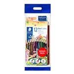 PENCIL COLOURED STAEDTLER NORIS 100 PEFC BONUS PACK ASST PK122