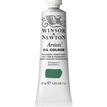 WINSOR  NEWTON ARTISTS OIL COLOUR PAINT 37ML PERMANENT GREEN DEEP 482
