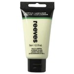 REEVES PREMIUM ACRYLIC PAINT 75ML TUBE PALE LEMON