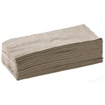 BIOPAK BIONAPKINS 18 FOLD QUILTED DINNER 2 PLY FSC MIX NATURAL PACK 100