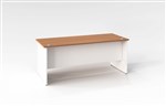 OM PREMIER DESK 1200 X 750 X 720MM VIRGINIA WALNUTWHITE