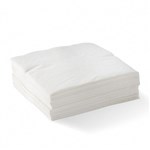 BIOPAK BIONAPKIN 14 FOLD DINNER 2 PLY FSC WHITE CORNER EMBOSSED PACK 100