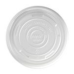 BIOPAK 430950ML  1232OZ BIOBOWL PLA WHITE LID