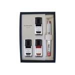 PILOT FPRN350RMTR PRERA FOUNTAIN PEN RED  3PACK INK GIFT SET