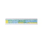 RULER MATHOMAT 60X310MM FLEXIBLE MATHEMATICS 30CM MULTI