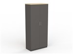 EKOSYSTEM STORAGE CUPBOARD 1200H X 800W X400D CHARCOAL
