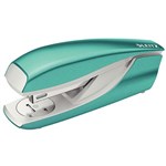 LEITZ NEXXT WOW HALF STRIP STAPLER 30 SHEET ICE BLUE