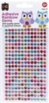ADHESIVE GEMS EC RAINBOW PACK 200