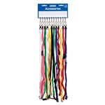 LANYARDS KEVRON BREAKAWAY ASSORTED COLOURS 