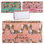 GIFT SUDA 240X16X135MM WEEKLY PLANNER 3 ASST
