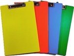 CLIPFOLDER GNS A4 WPOCKET BRIGHT ASST