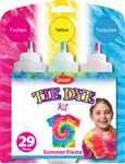 ART  CRAFT JASCO TIE DYE KIT 29 PIECES SUMMER FIESTA