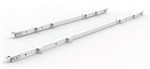 RAPID INFINITY TELESCOPIC RAIL SET 7261106MM X 25 X 40MM WHITE