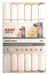 KENT SPECTRA GRAPHIC DESIGN MARKER SKIN TONES SETS 0028200 PACK 6
