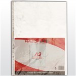 DELI 11710 A3 A3 PORTRAIT 80 MICRON SHEET PROTECTOR  PACK 25