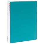 MARBIG DISPLAY BOOK NONREFILABLE INSERT COVER 20 POCKET A4 CLEARGREEN