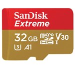 SANDISK EXTREME MICRO SD SDHC MEMORY CARD 32GB