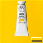 WINSOR  NEWTON DESIGNERS GOUACHE COLOUR PAINT 14ML BRILLIANT YELLOW 055