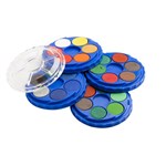 EDUCATIONAL COLOURS STACKTWIST WATERCOLOUR PAINT DISC ASSORTED PACK 18