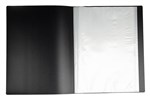 DISPLAY BOOK GNS A4 20 POCKET NONREFILLABLE BLACK