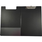 RAZORLINE CLIPFOLDER PVC A4 BLACK WITH POCKET