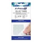 XPRESS IT GLUE TABS 10 X 10MM 80PIECES PERMANENT
