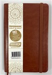 OZCORP MINI NOTEBOOK J03 DUET SOFTCOVER TAN 92 X 140MM 192 PAGES