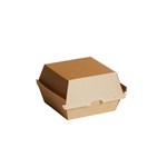 BIOWAY PREMIUM ENVIRO BURGER BOX BROWN PACK 50