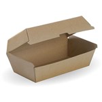 BIOWAY PREMIUM ENVIRO SNACK BOX REGULAR BROWN PACK 50