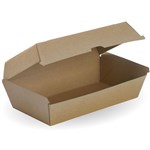 BIOWAY PREMIUM ENVIRO SNACK BOX LARGE BROWN PACK 50