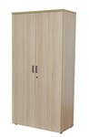 BLEND CUPBOARD LOCKABLE 1800 X 900 X 450MM BARREL OAK