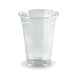 BIOWAY RPET CUP 16OZ475ML CLEAR PACK 50 UNBRANDED