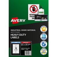 Heavy Duty Laser Labels