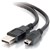 ALOGIC 1M USB 20 TYPE A TO TYPE B BLACK Mini Cable Male to Male USB201