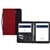 COLLINS CONFERENCE RINGBINDER WITH ZIP  HANDLE  REDCHARCOAL