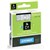 DYMO 45020 D1 LABELLING TAPE 12MM X 7M WHITE ON CLEAR