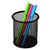 ITALPLAST WIRE MESH PENCIL CUP BLACK