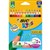 BIC KIDS EVOLUTION TRIANGULAR COLOURING PENCILS ASSORTED PACK 12