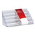 DEFLECTO 70801 BUSINESS CARD HOLDER LANDSCAPE 8POCKET 4TIER CLEAR