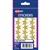 AVERY 932353 MERIT STAR STICKERS 21MM GOLD PACK 36